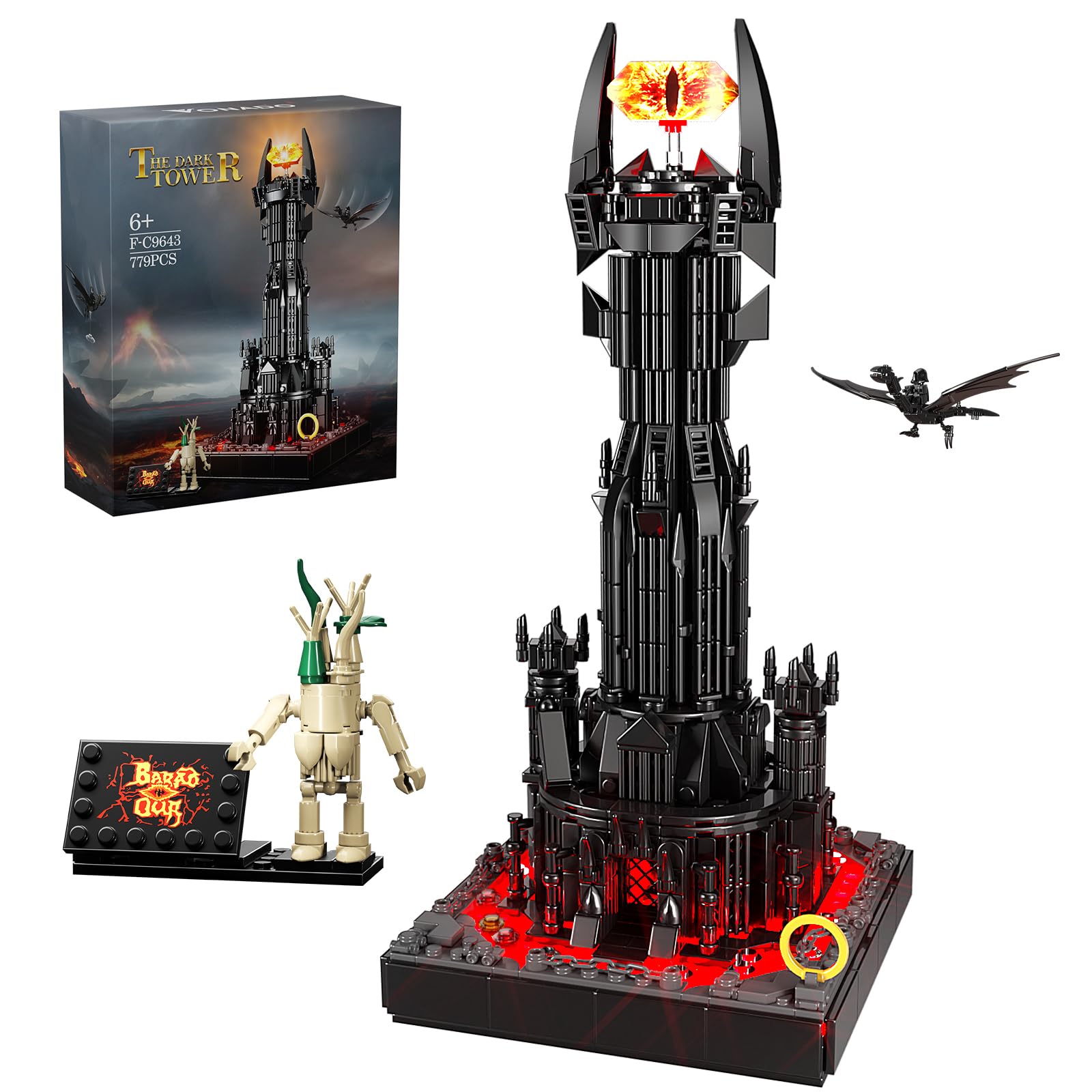 Set de Construcción Vonado Dark Tower con Luces Led 779 Piezas - Venta Internacional