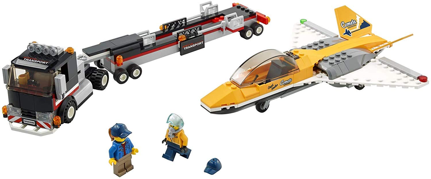 Foto 4 pulgar | Kit De Construcción Lego City Airshow Jet Transporter 60289 281 Piezas - Venta Internacional.