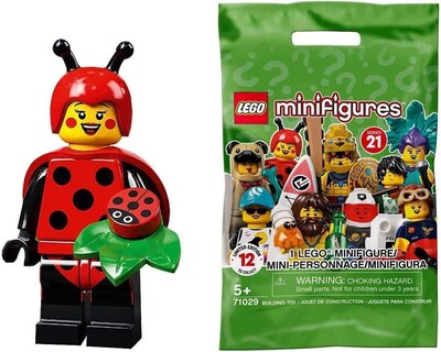 Foto 1 | Minifiguras Coleccionables Lego De Juguete, Serie 21, Ladybug Girl - Venta Internacional.