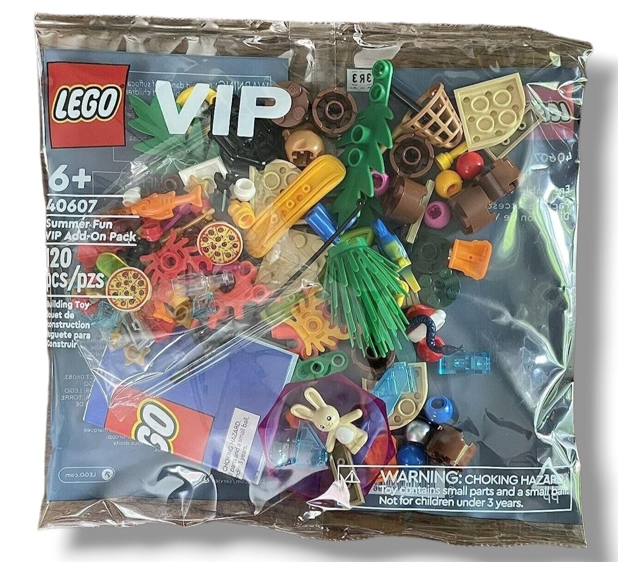 Foto 3 pulgar | Paquete Complementario VIP Lego 40607 Summer Fun 120 Piezas - Venta Internacional