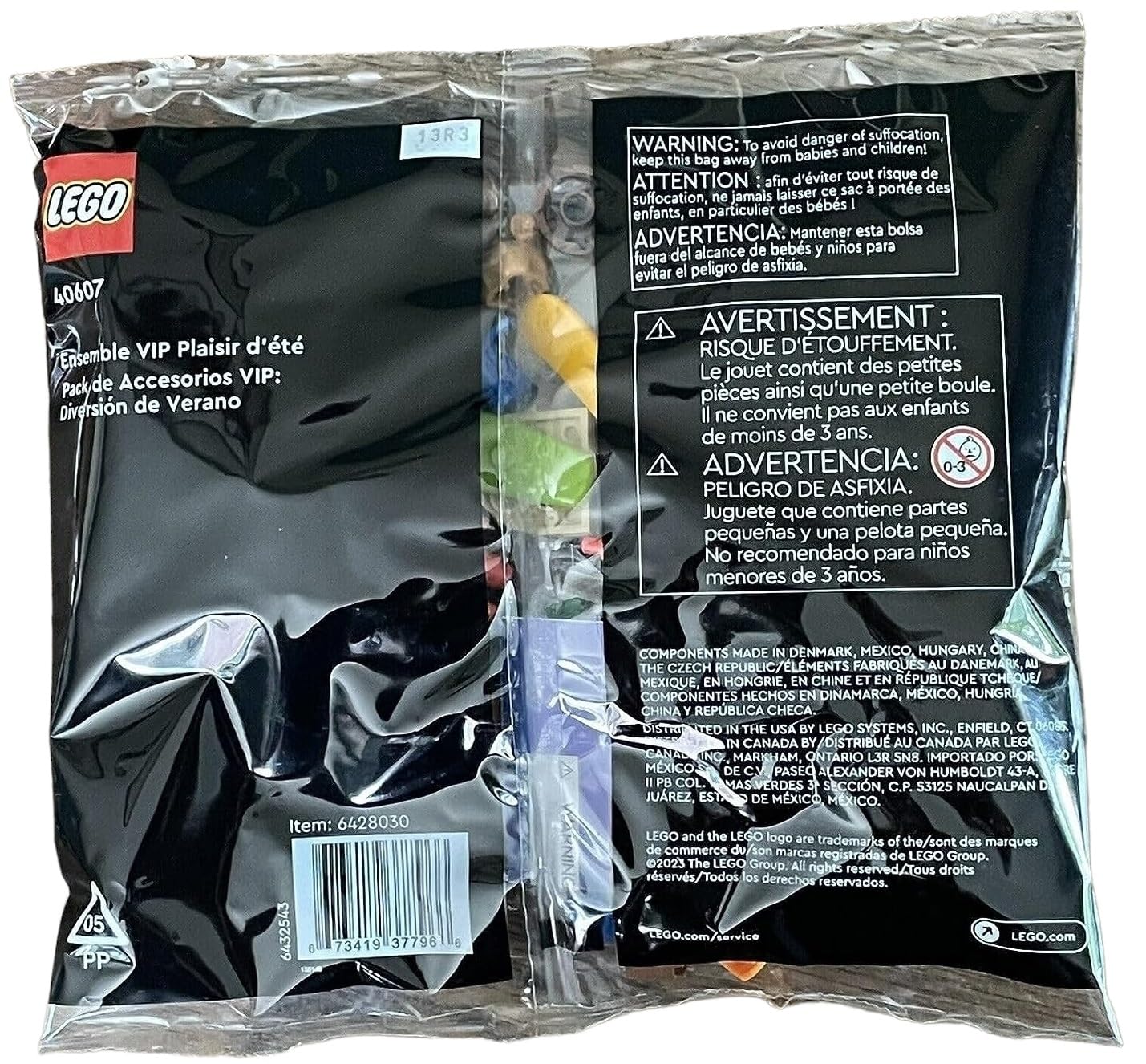 Foto 4 pulgar | Paquete Complementario VIP Lego 40607 Summer Fun 120 Piezas - Venta Internacional