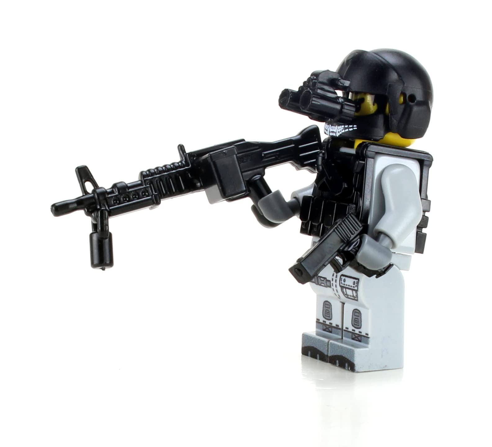 Foto 5 pulgar | Minifigura Battle Brick, Jefe De Tripulación De Helicóptero Militar, 4 Cm De Altura - Venta Internacional.