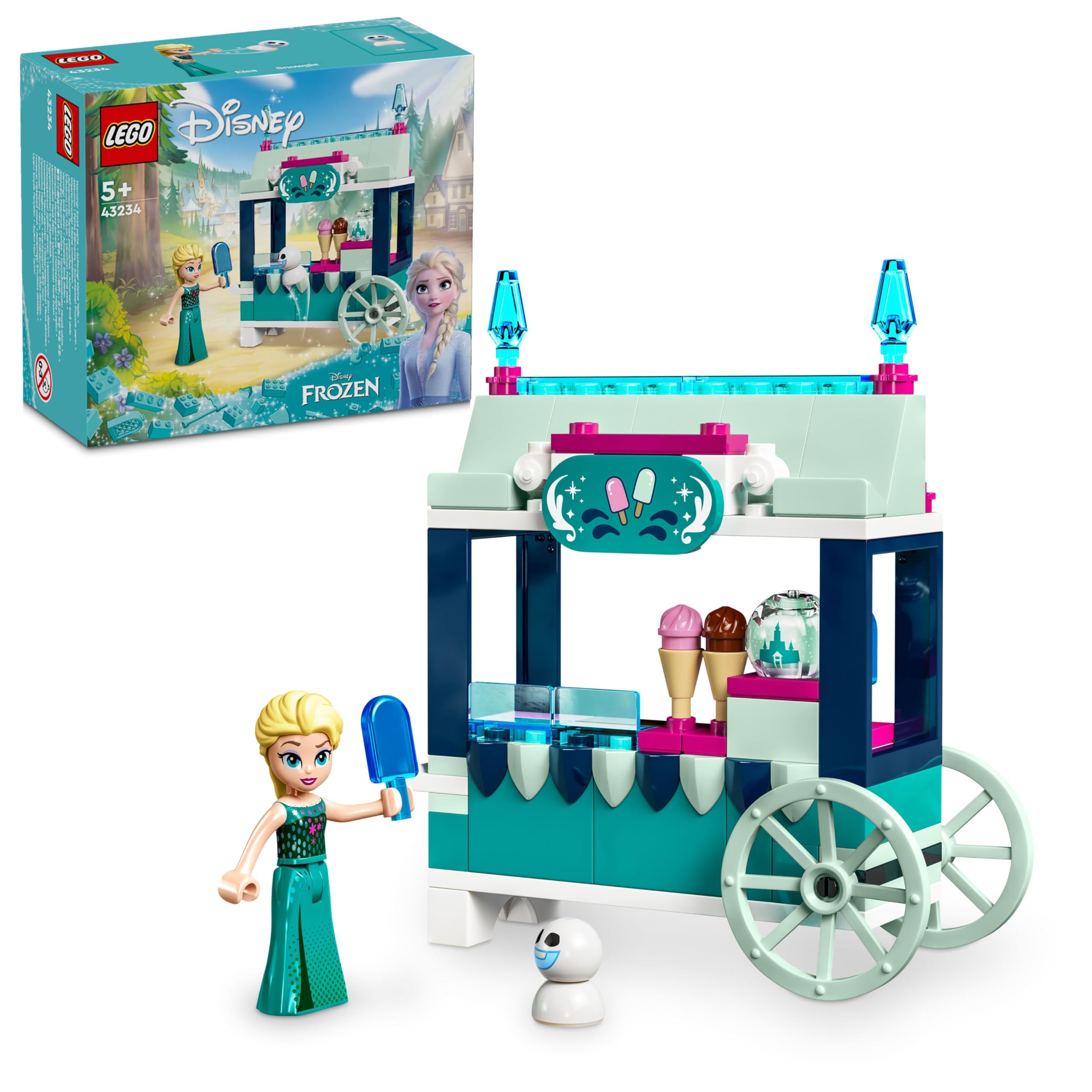 Soporte Para Helados Lego Disney Princess Elsa's 43234 - Venta Internacional.