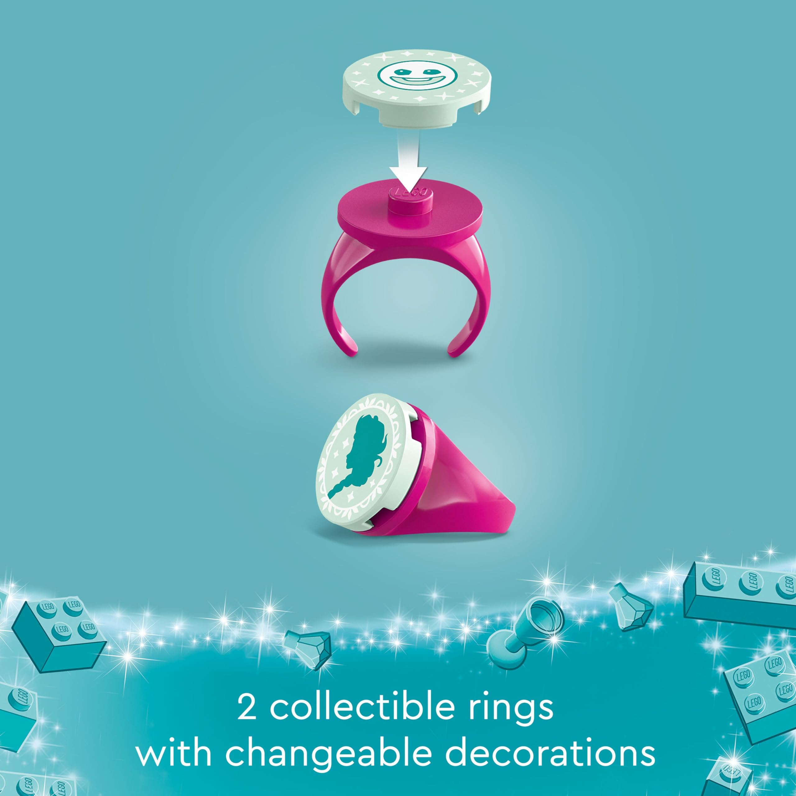 Foto 5 pulgar | Soporte Para Helados Lego Disney Princess Elsa's 43234 - Venta Internacional.