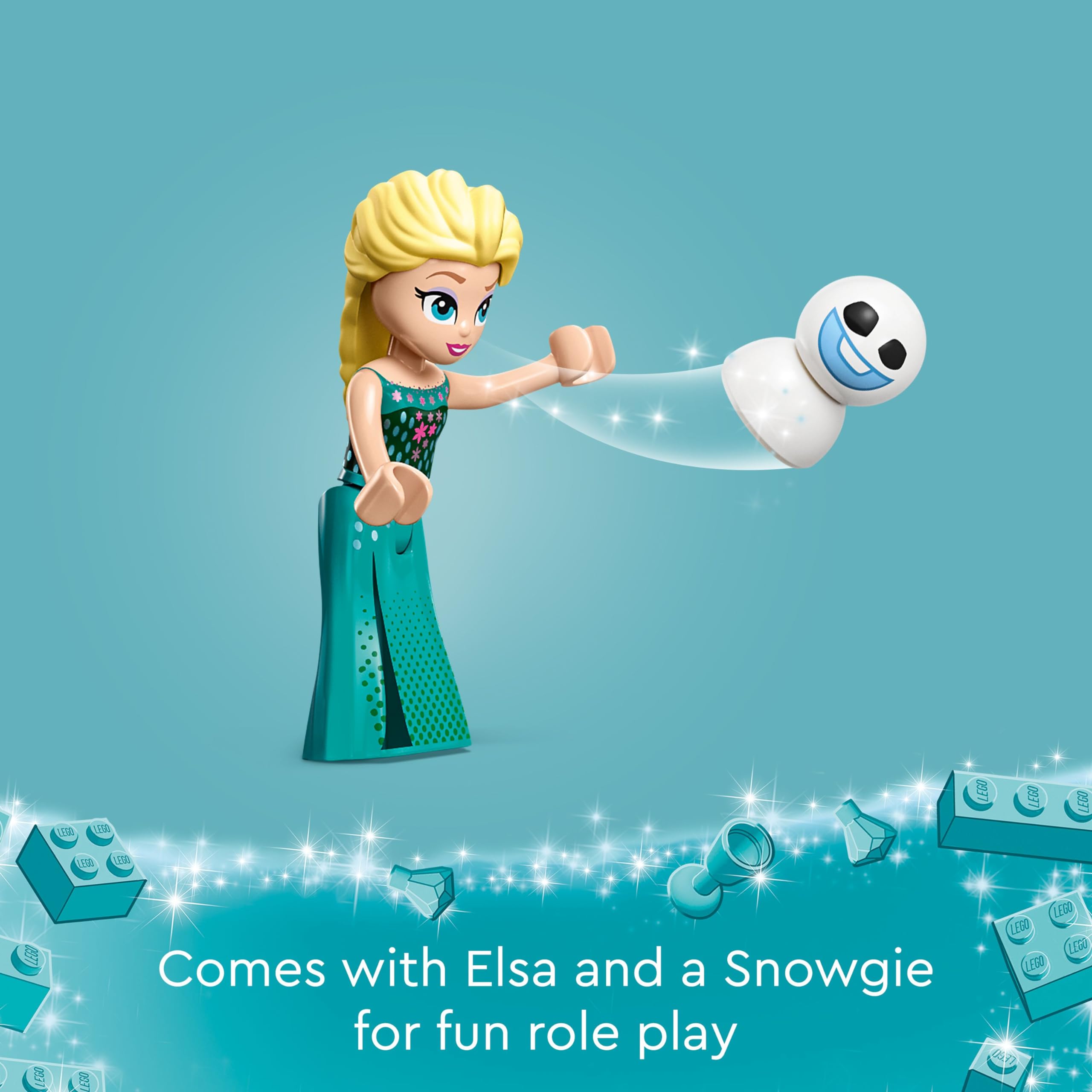 Foto 6 pulgar | Soporte Para Helados Lego Disney Princess Elsa's 43234 - Venta Internacional.