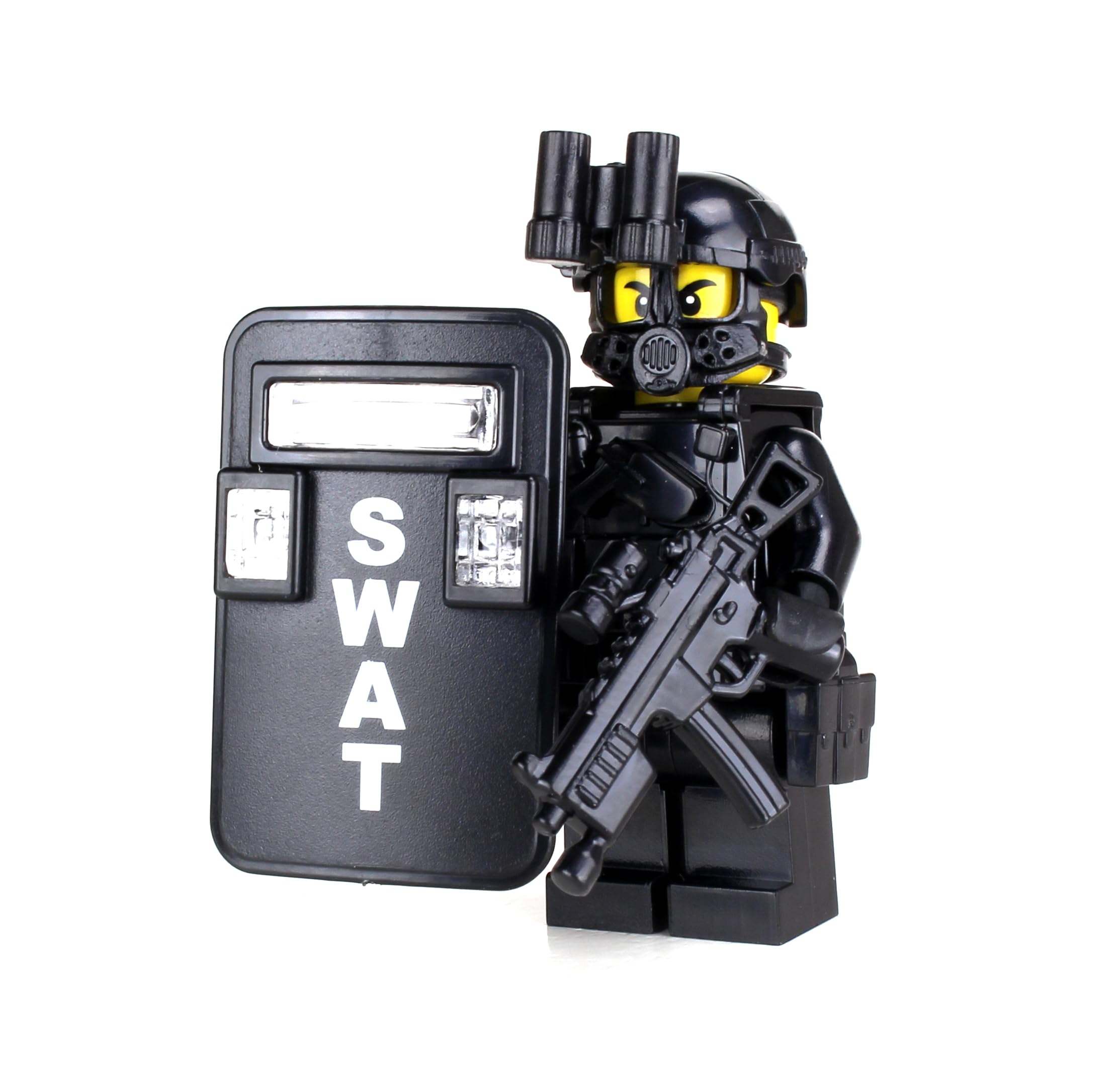 Minifigura Lego Battle Brick Swat Pointman - Venta Internacional