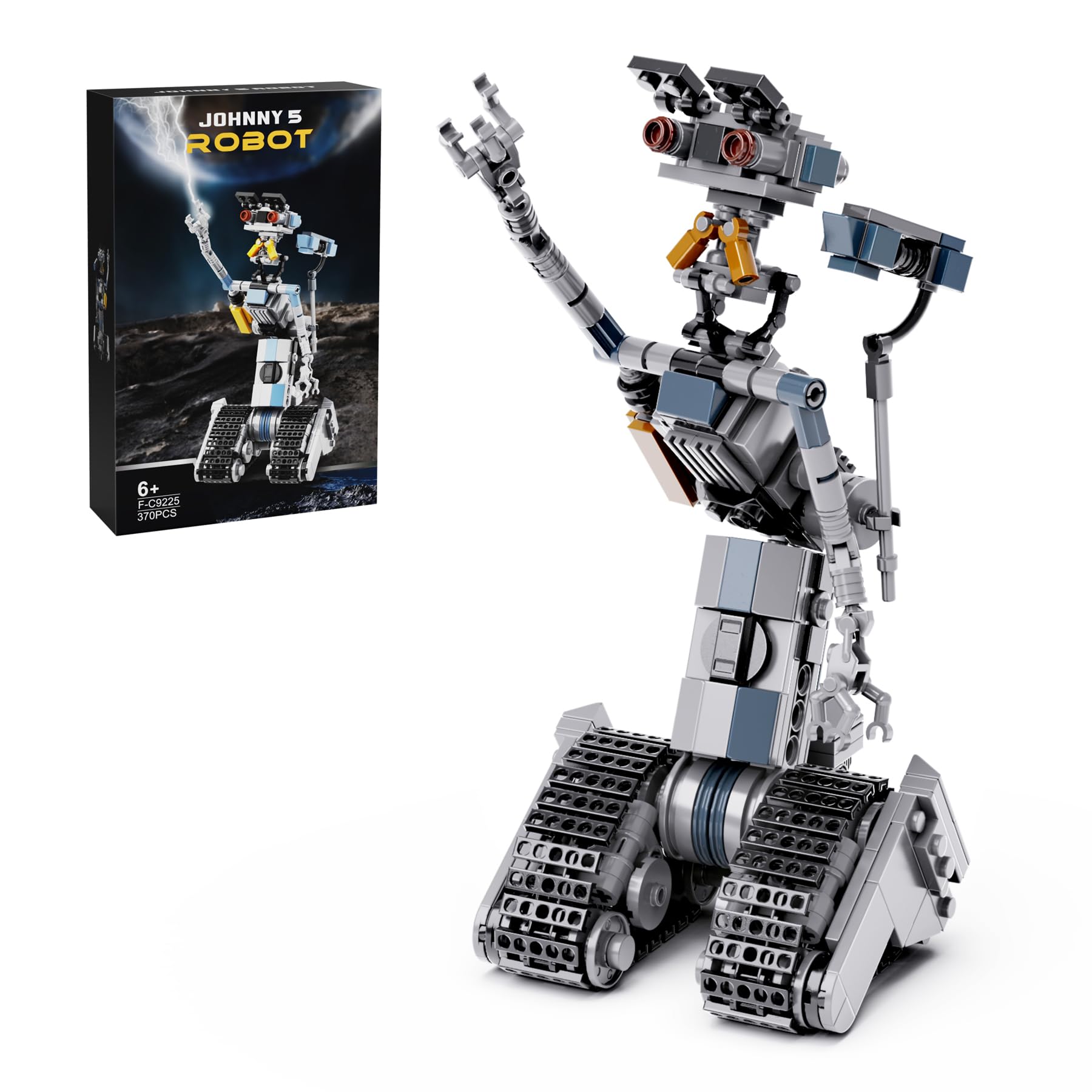 Foto 1 | Set de Bloques de Construcción Vonado Johnny 5 Robot Con 370 Piezas para Más De 6 Años - Venta Internacional