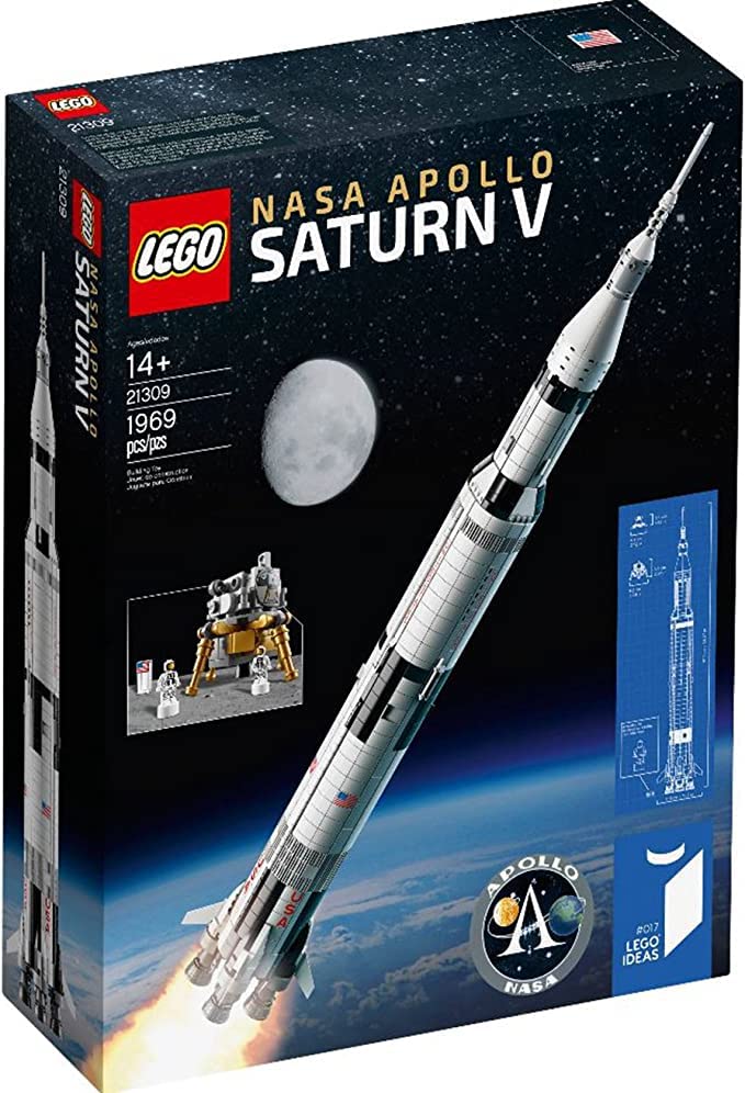 Modelo de Cohete Lego Nasa Apolo Saturn V con Astronautas - Venta Internacional