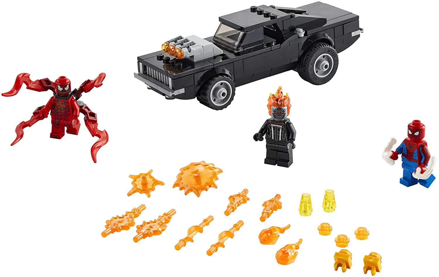Foto 4 pulgar | Juguete de Construcción Lego Marvel Spider-man Spider-man Y Ghost Rider Vs. Carnage 76173- Venta Internacional