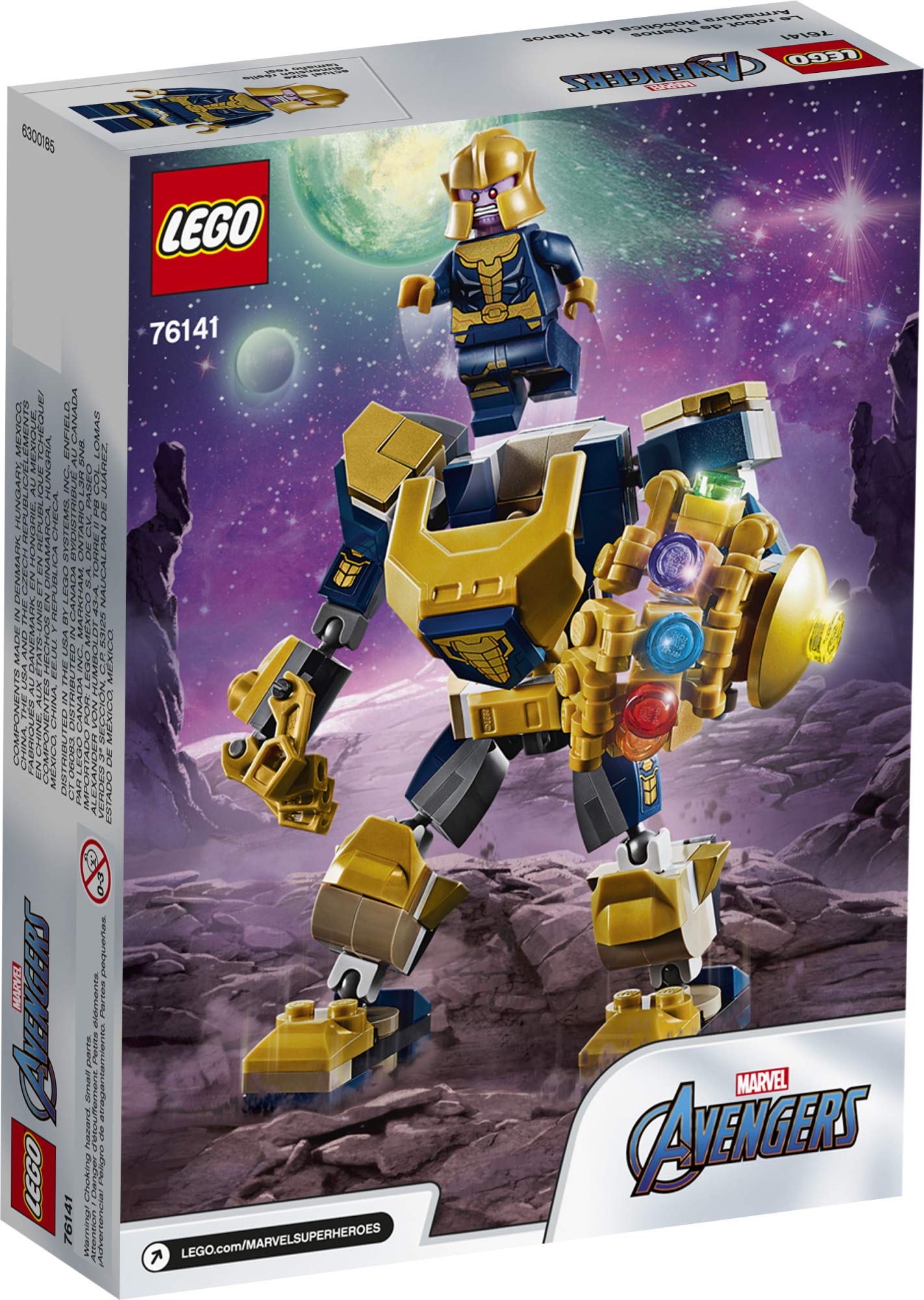 Foto 6 pulgar | Juguete De Construcción Lego Marvel Avengers Thanos Mech 76141 Kids - Venta Internacional.