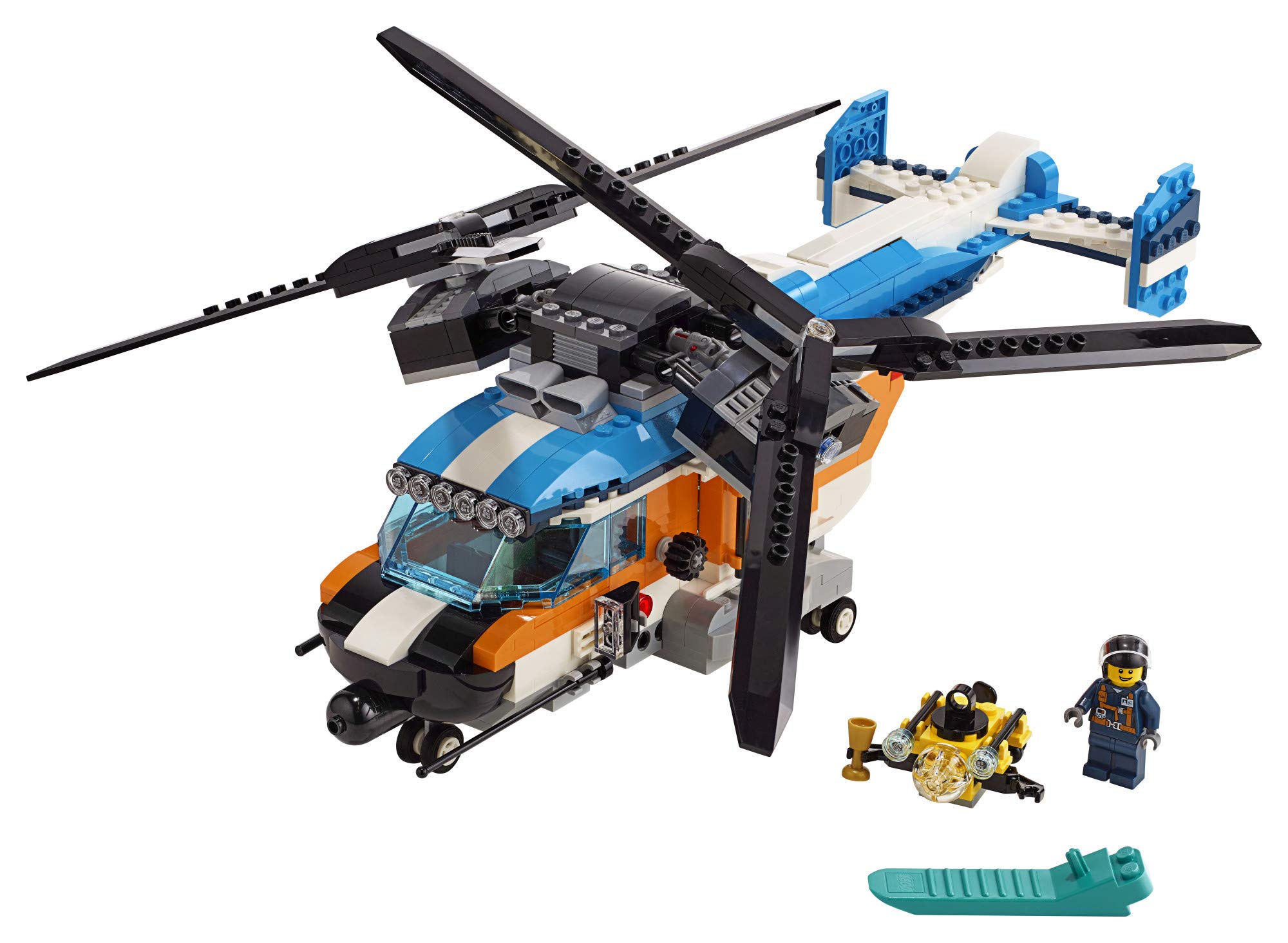 Foto 3 pulgar | Kit de Construcción Lego Creator Helicóptero 3 En 1 De Doble Rotor 31096 - Venta Internacional