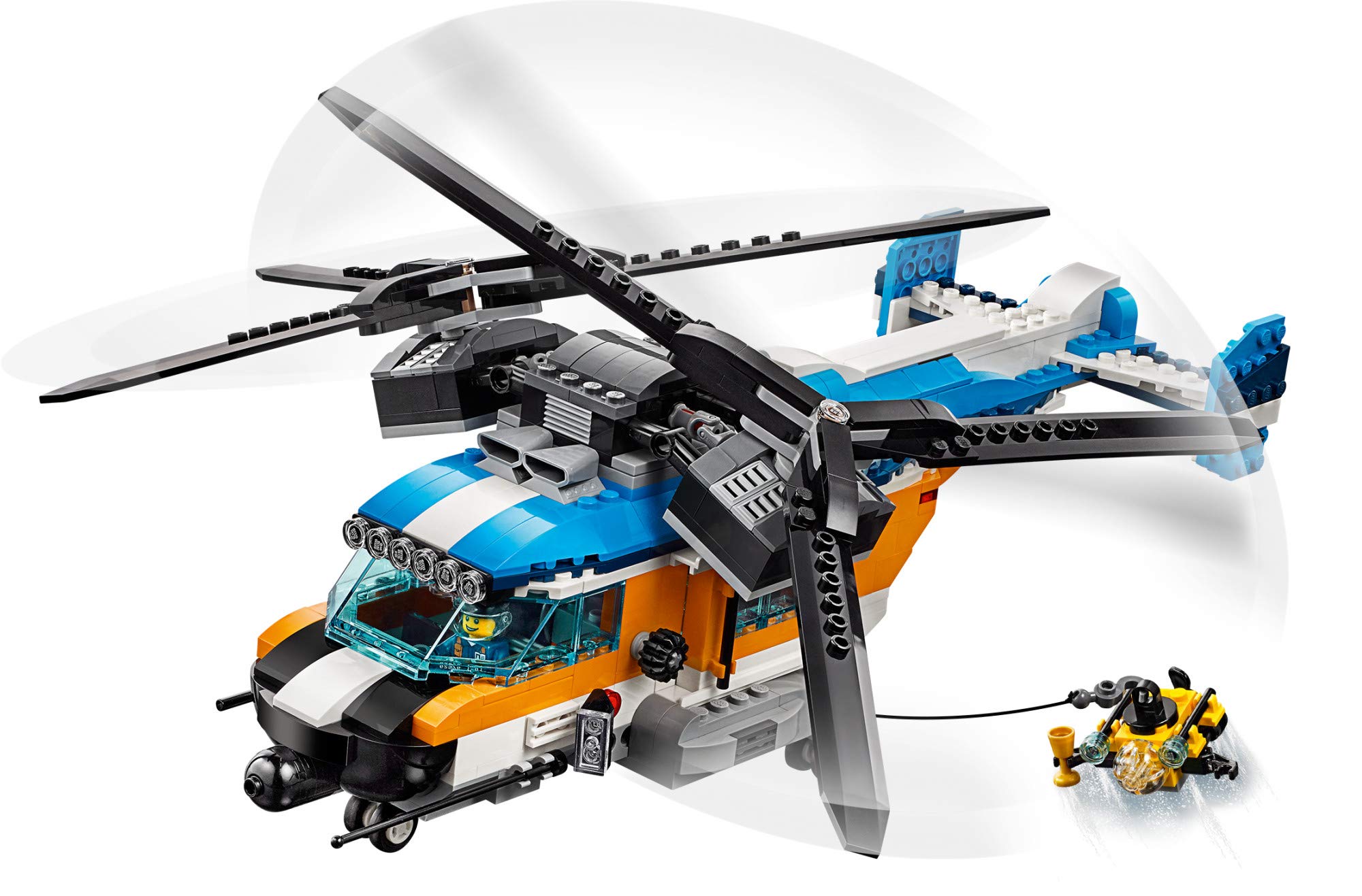 Foto 7 pulgar | Kit de Construcción Lego Creator Helicóptero 3 En 1 De Doble Rotor 31096 - Venta Internacional