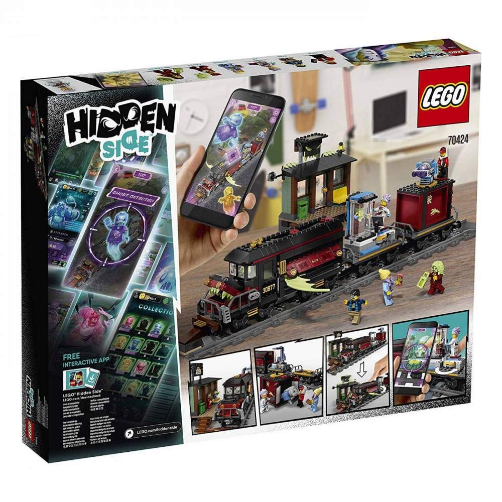 Kit de Construcción Lego Hidden Side Ghost Train Express 70424 - Venta Internacional