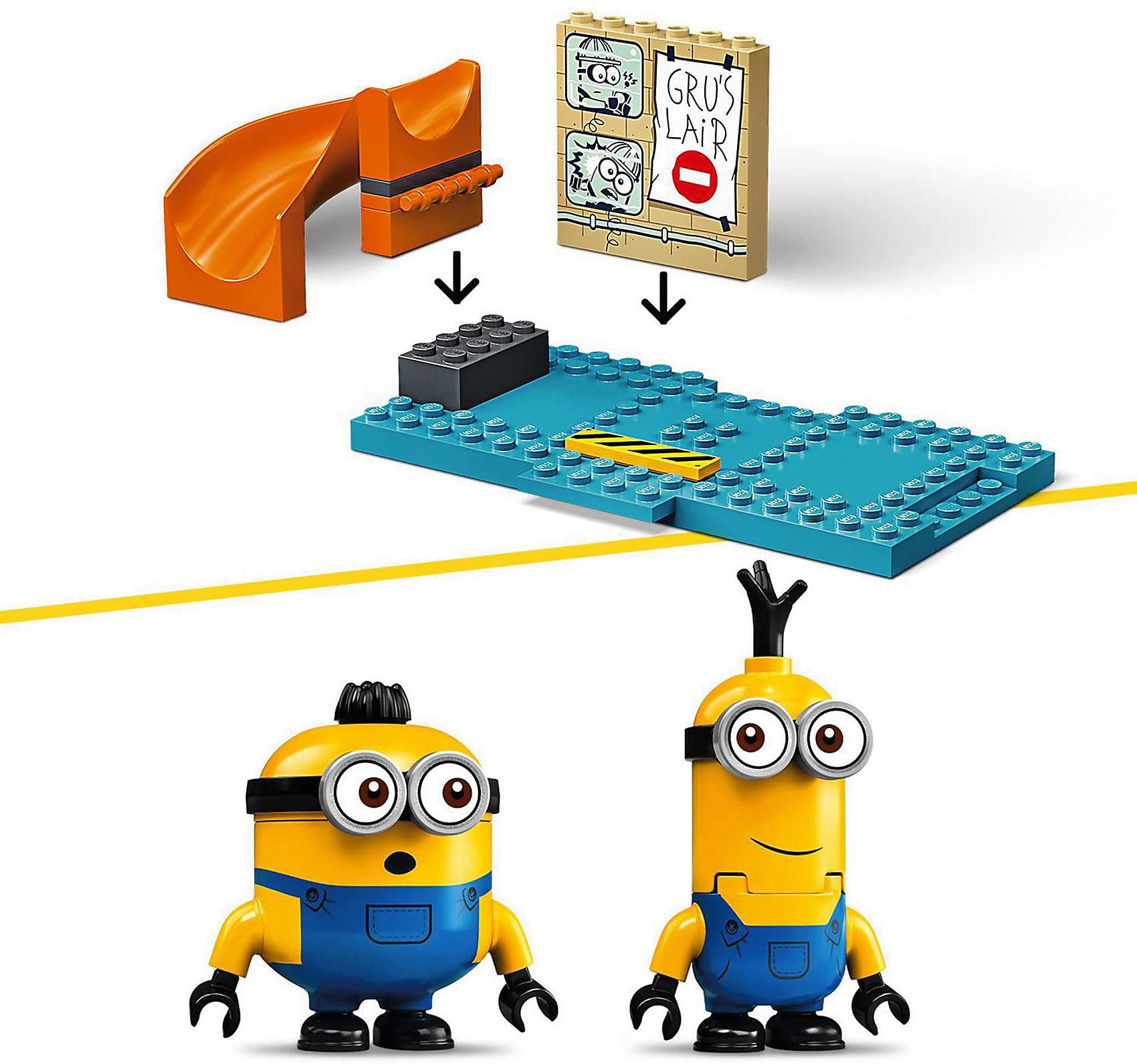 Foto 5 pulgar | Minions De Juguete Lego Minions En El Laboratorio De Gru 75546 - Venta Internacional.