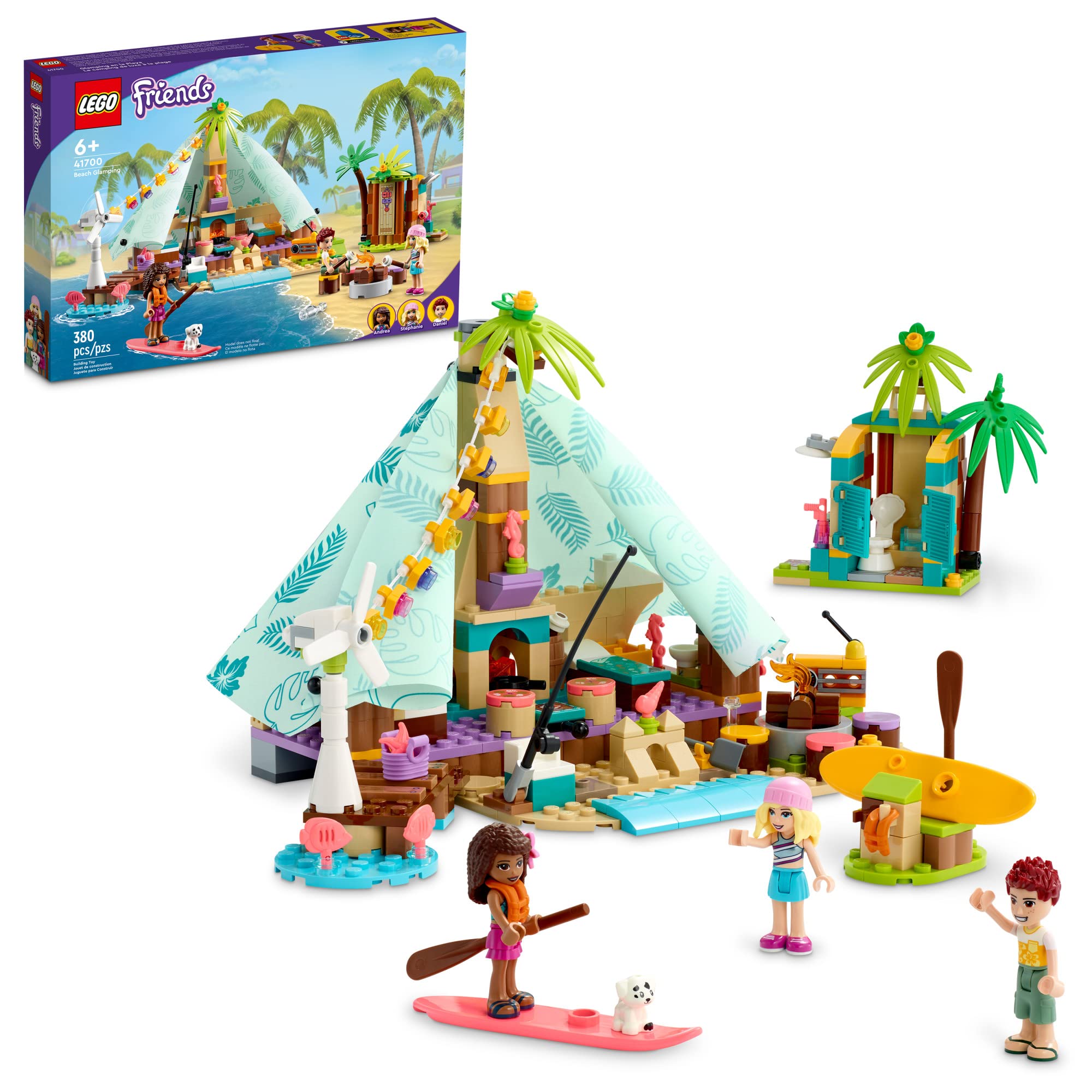 Foto 2 pulgar | Kit de Construcción Lego Friends Beach Glamping 41700 - Venta Internacional