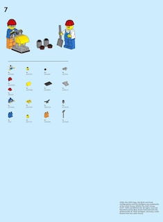 Foto 6 | Equipo de Constructores Lego City Con Tamper & Tools - Venta Internacional