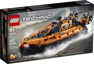 Foto 4 | Kit De Construcción Lego Technic Rescue Hovercraft 42120 457 Piezas - Venta Internacional.