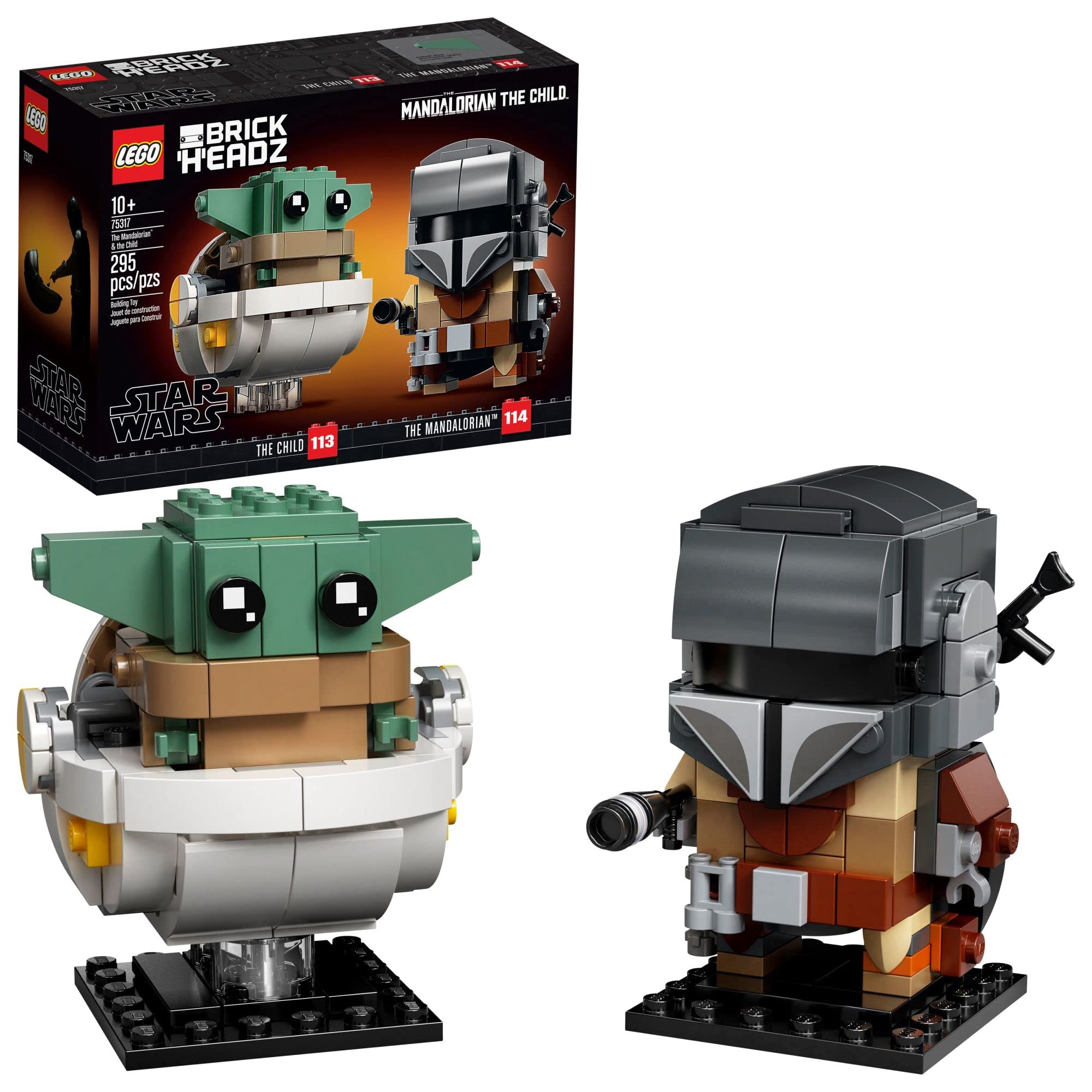 Juguete De Construcción Lego Brickheadz Star Wars Mandalorian 75317 - Venta Internacional.