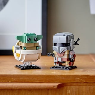Foto 4 | Juguete De Construcción Lego Brickheadz Star Wars Mandalorian 75317 - Venta Internacional.