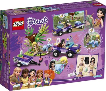 Foto 2 | Kit De Construcción Lego Friends Baby Elephant Jungle Rescue 41421 - Venta Internacional.