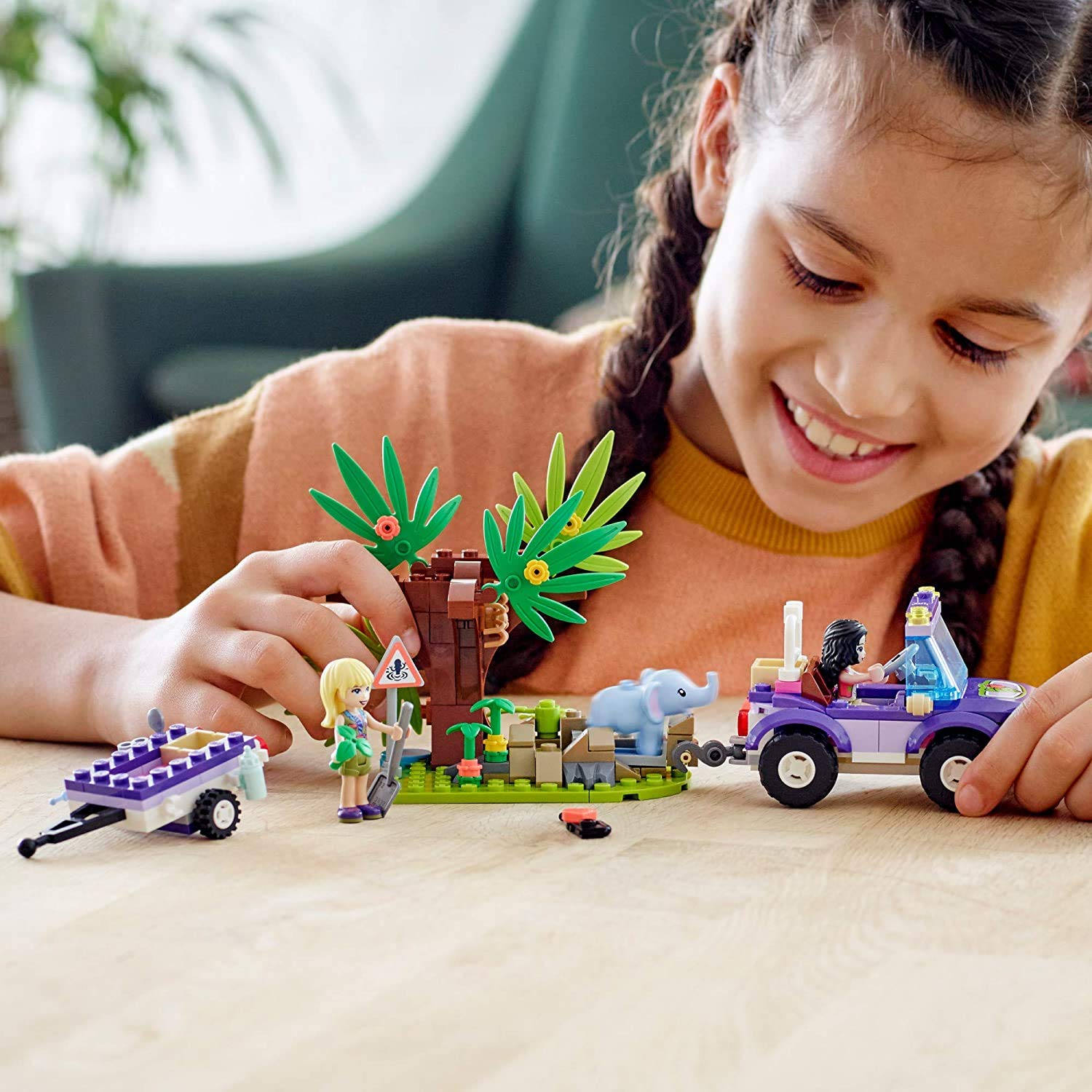Foto 6 pulgar | Kit De Construcción Lego Friends Baby Elephant Jungle Rescue 41421 - Venta Internacional.