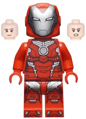 Foto 5 pulgar | Minifigura Lego Marvel Super Heroes Avengers Iron Rescue - Venta Internacional.