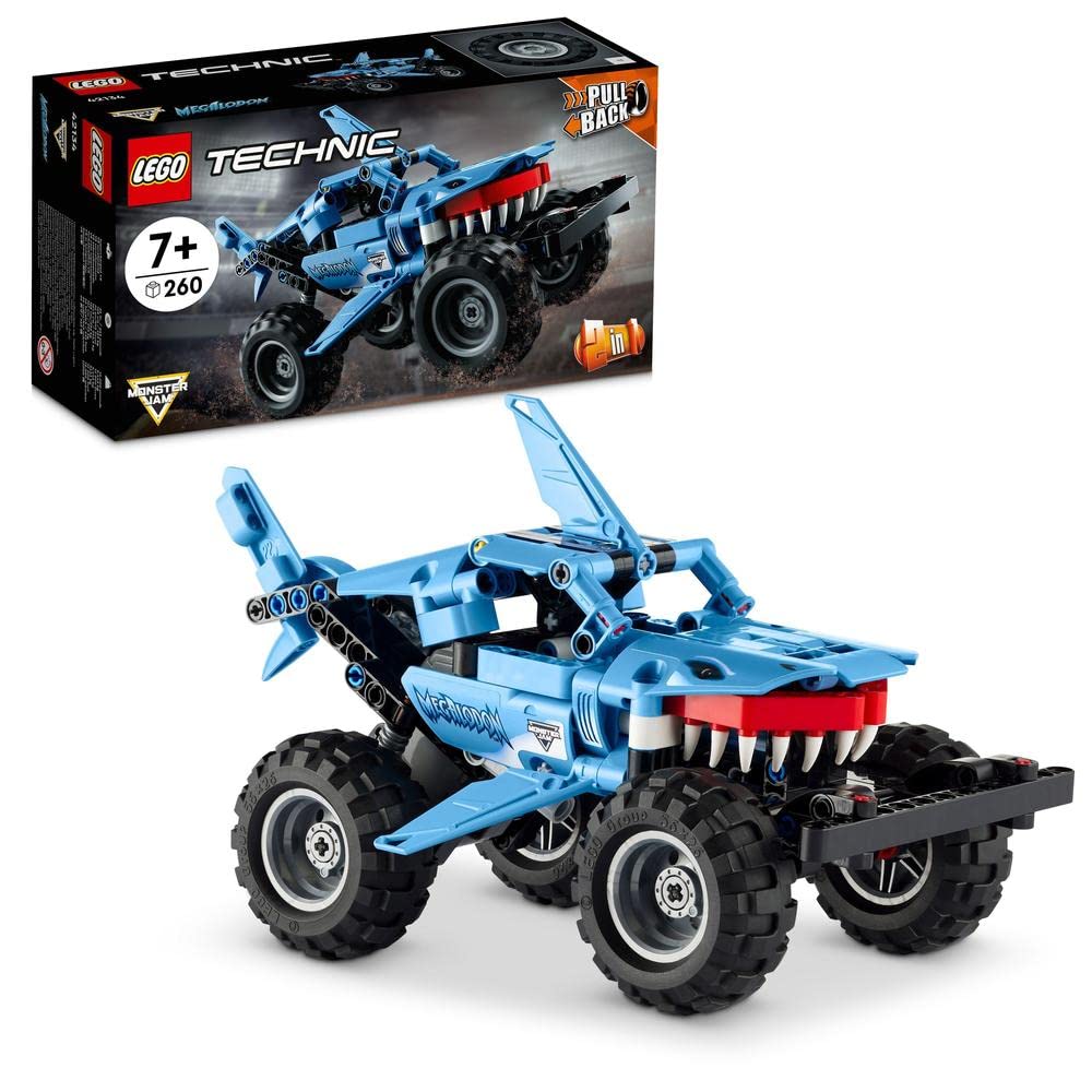 Juguete De Construcción Lego Technic Monster Jam Megalodon 42134 - Venta Internacional.