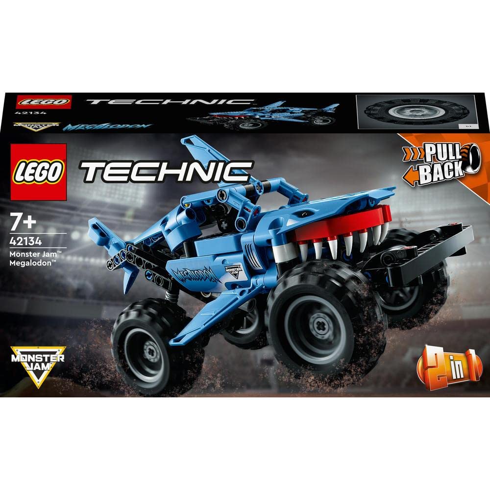 Foto 3 pulgar | Juguete De Construcción Lego Technic Monster Jam Megalodon 42134 - Venta Internacional.