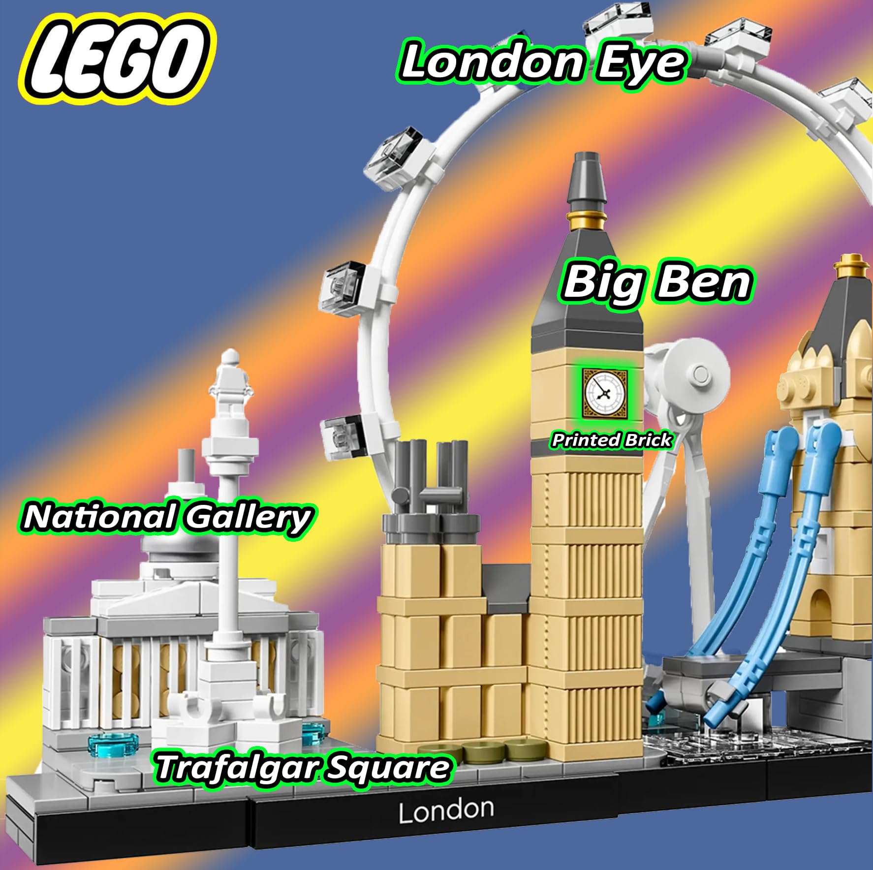 Foto 4 pulgar | Bloques de Construcción Lego Architecture London Skyline 21034 - Venta Internacional