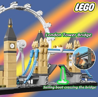 Foto 4 | Bloques de Construcción Lego Architecture London Skyline 21034 - Venta Internacional