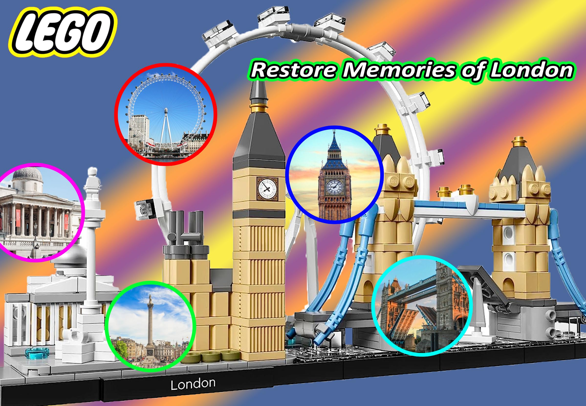 Foto 6 pulgar | Bloques de Construcción Lego Architecture London Skyline 21034 - Venta Internacional
