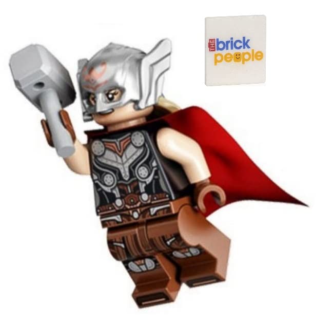 Superhéroes De Lego: El Poderoso Thor (jane Foster) Con Molj - Venta Internacional.