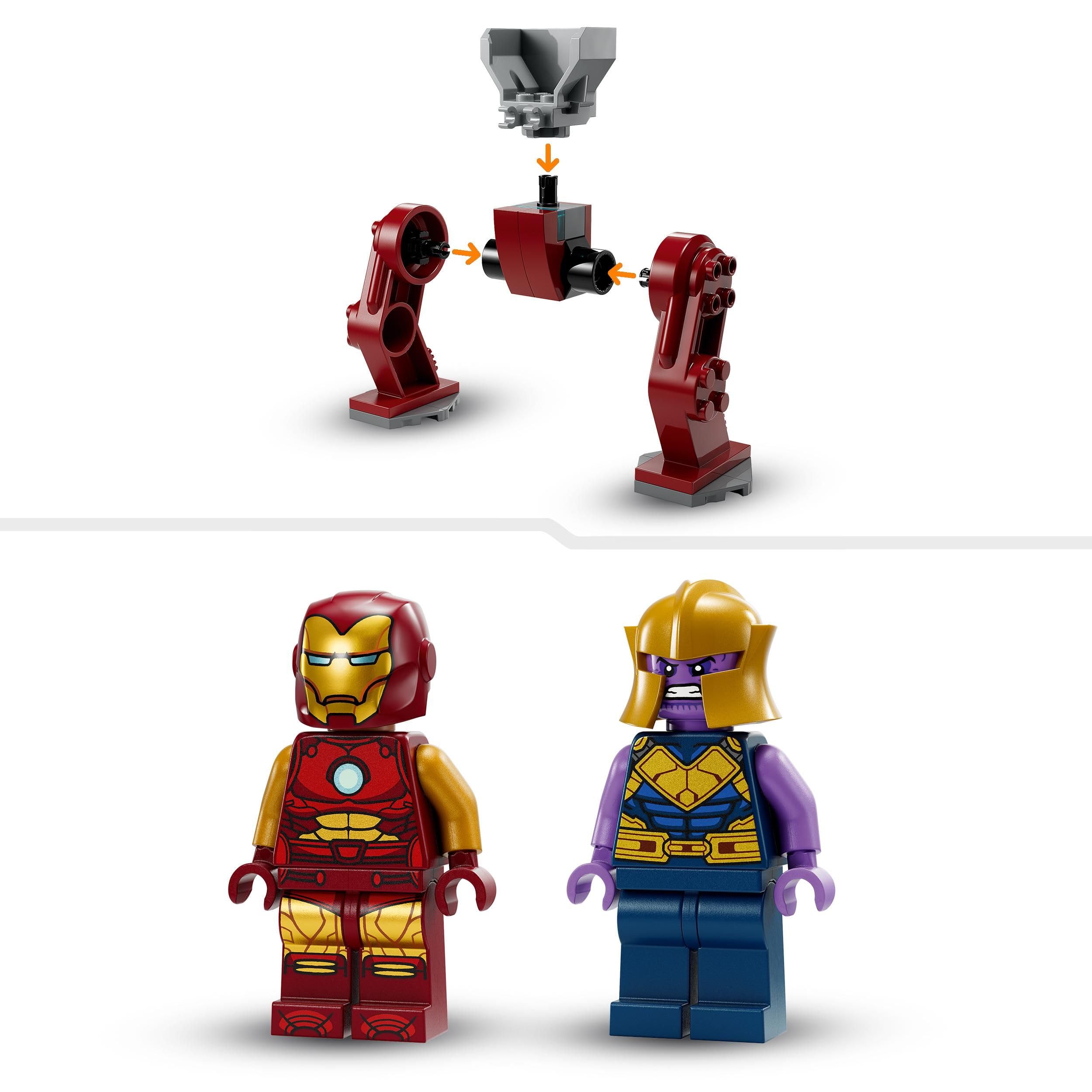 Foto 5 pulgar | Juguete Lego Marvel Iron Man Hulkbuster Contra Thanos 76263 4+ - Venta Internacional.