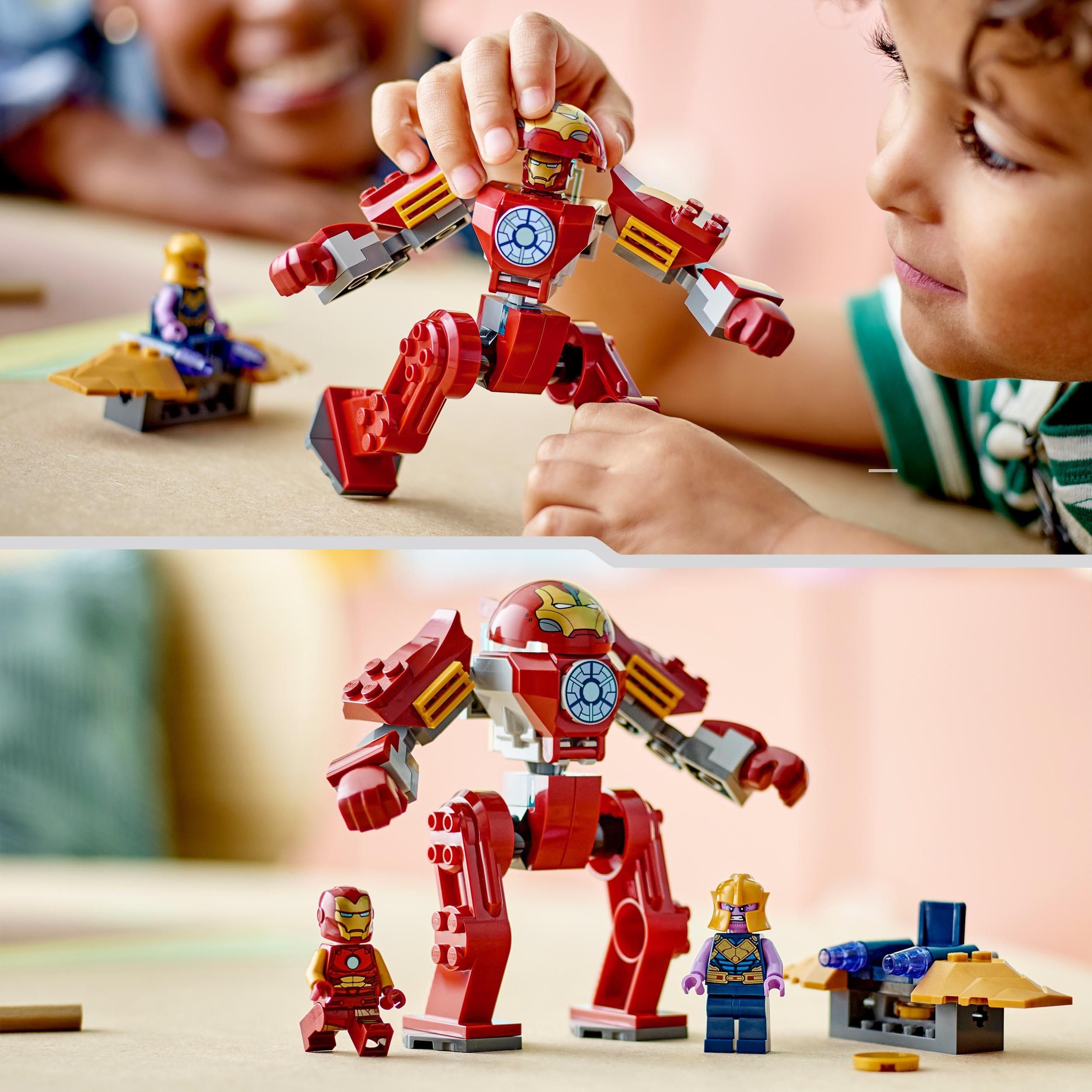 Foto 6 pulgar | Juguete Lego Marvel Iron Man Hulkbuster Contra Thanos 76263 4+ - Venta Internacional.