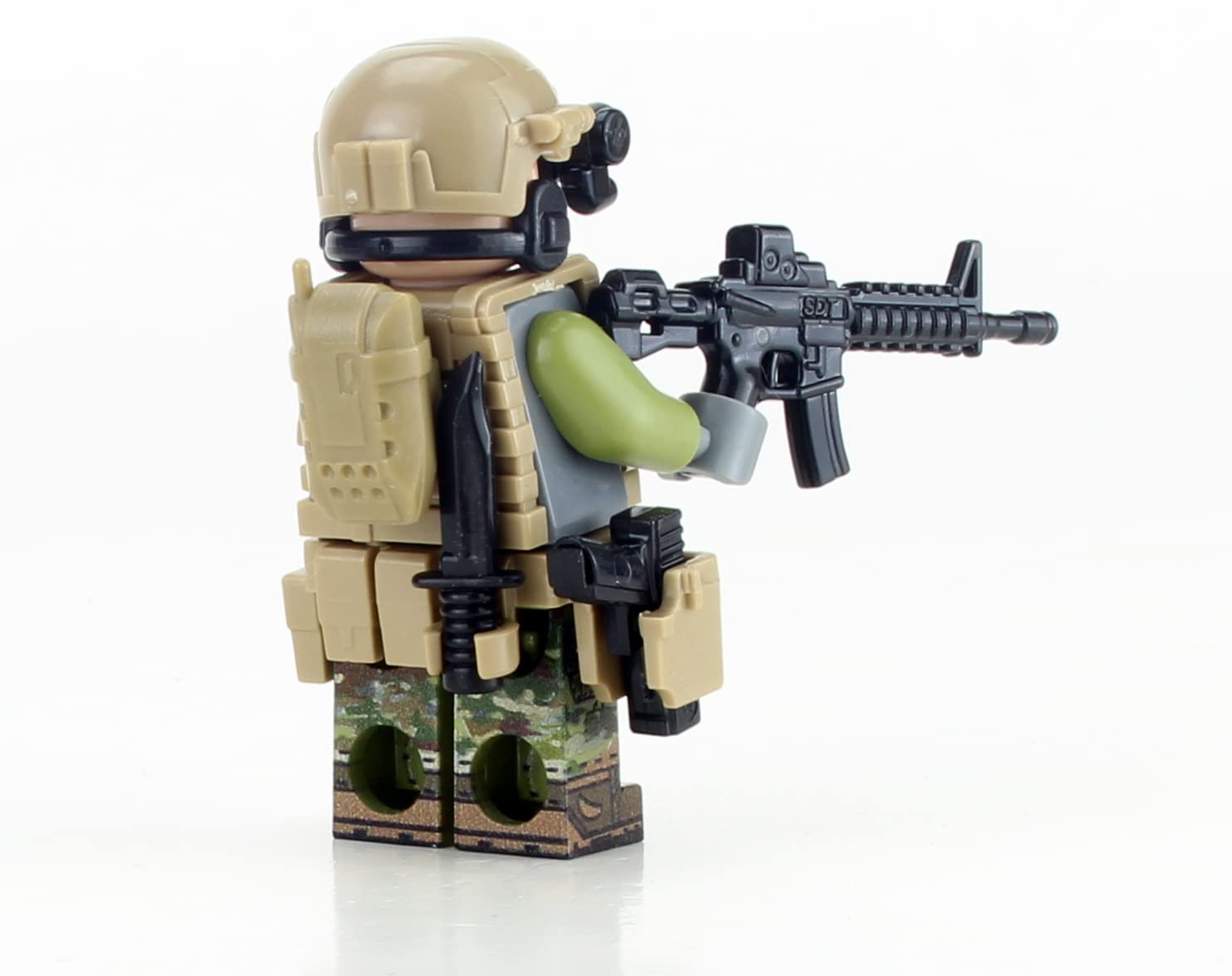 Foto 4 pulgar | Minifigura Lego Battle Brick Modern British Sas Commando - Venta Internacional