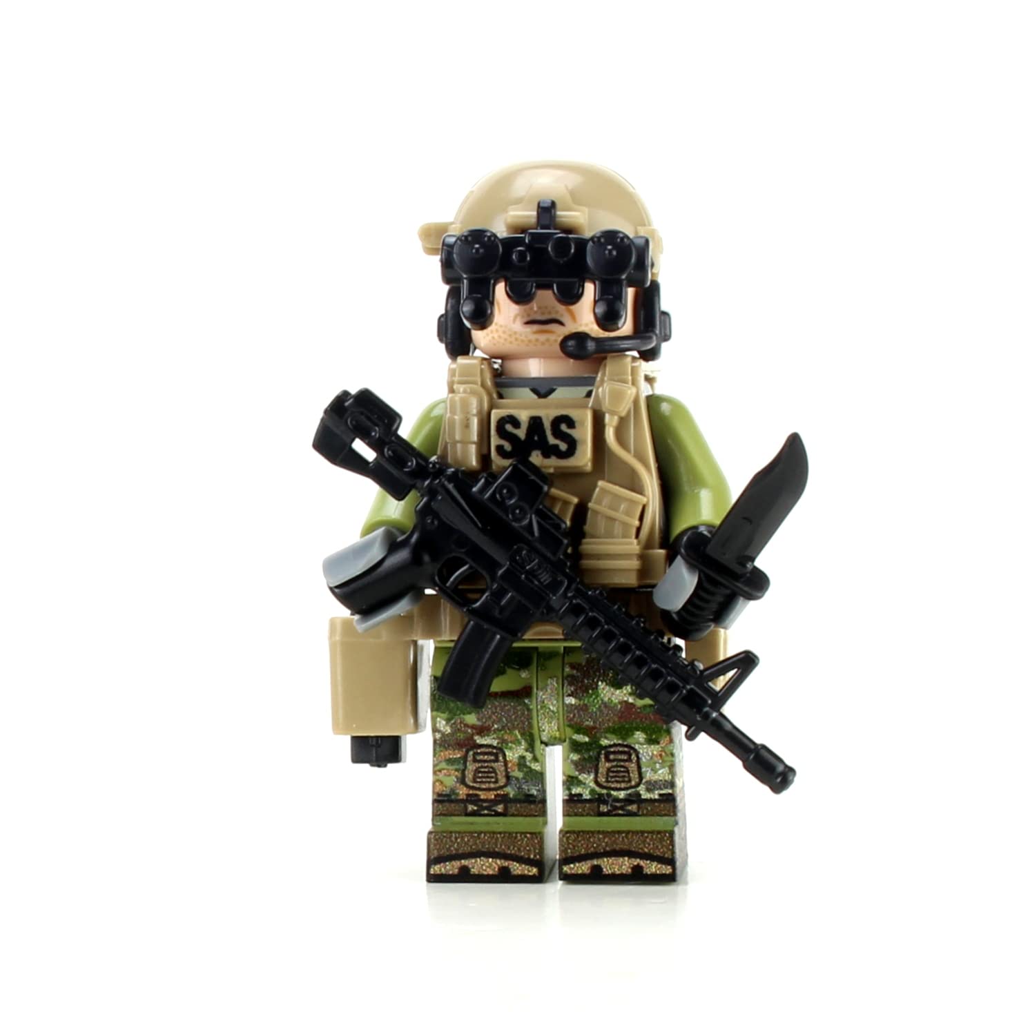 Foto 5 pulgar | Minifigura Lego Battle Brick Modern British Sas Commando - Venta Internacional