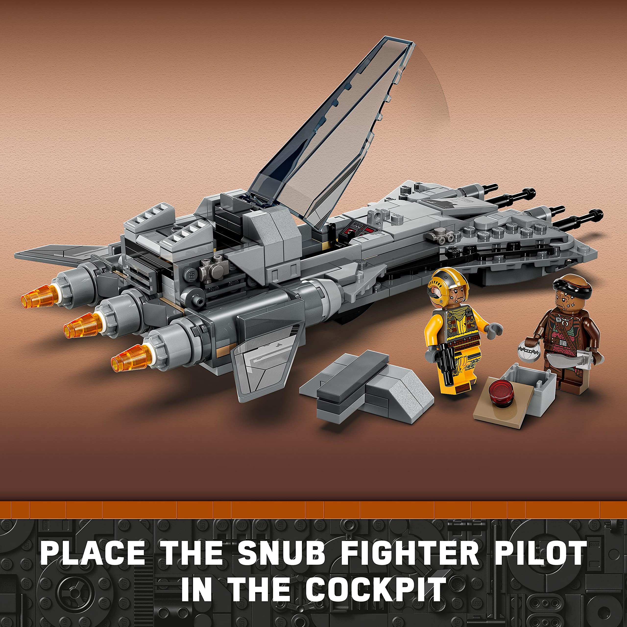 Foto 4 | Bloques De Juguete Lego Star Wars Pirate Snub Fighter 75346 Para Mayores De 8 Años - Venta Internacional.