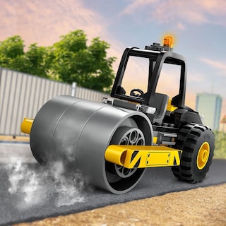 Foto 3 | Juguete De Construcción Lego City Road Roller 60401 Con Figura - Venta Internacional.