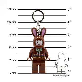 Foto 2 | Llavero Lego Classic Chocolate Bunny De 7,6 Cm Con Led - Venta Internacional.