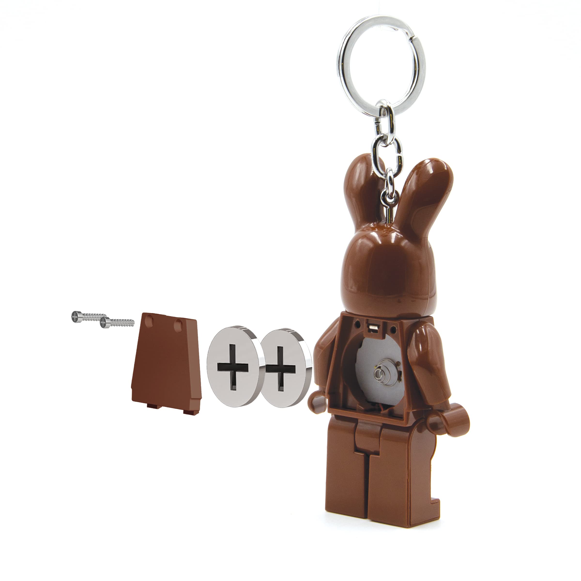 Foto 6 pulgar | Llavero Lego Classic Chocolate Bunny De 7,6 Cm Con Led - Venta Internacional.