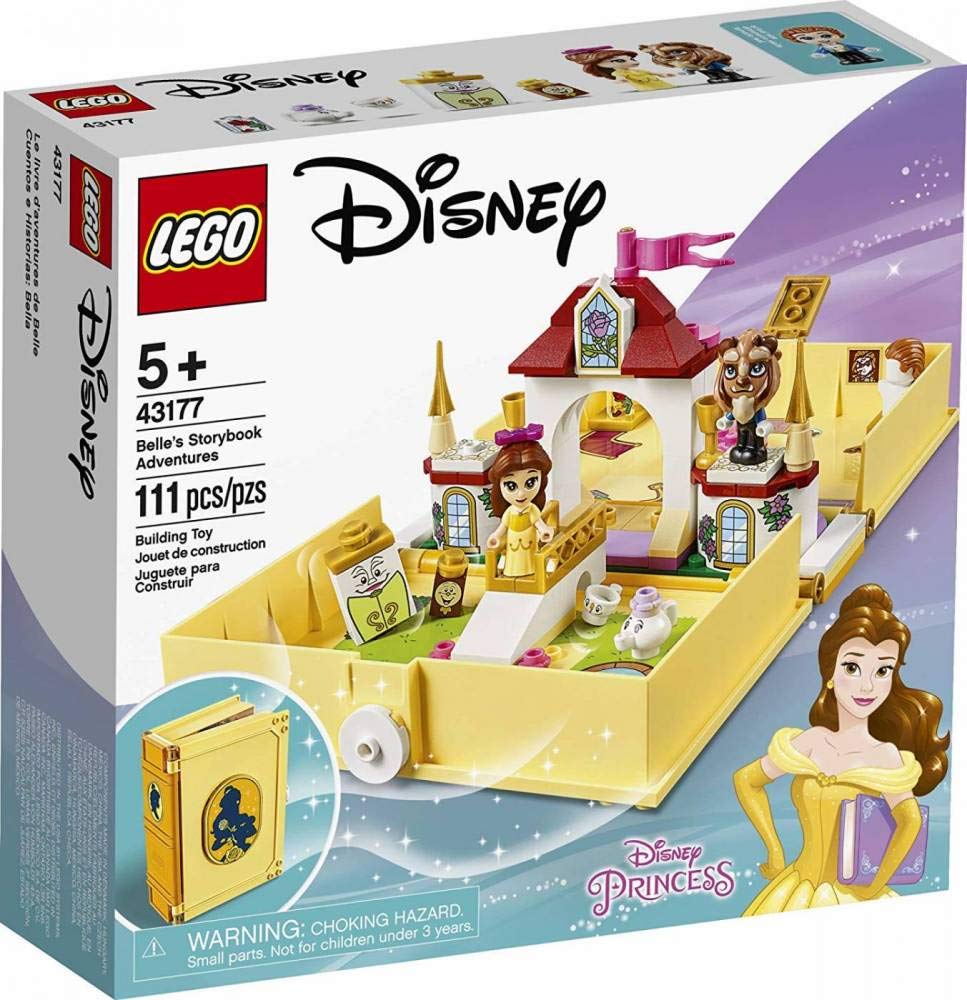 Kit De Construcción Toy Lego Disney Belle's Storybook 43177 (111p) - Venta Internacional.