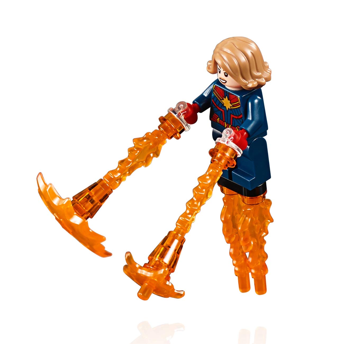 Foto 2 pulgar | Minifigura Lego Avengers Marvel Superheroes Endgame Captain Marvel - Venta Internacional