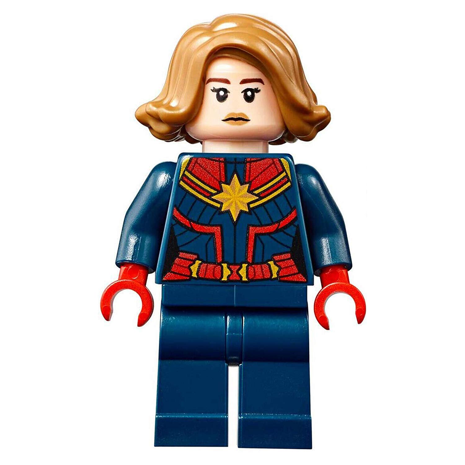 Foto 4 pulgar | Minifigura Lego Avengers Marvel Superheroes Endgame Captain Marvel - Venta Internacional