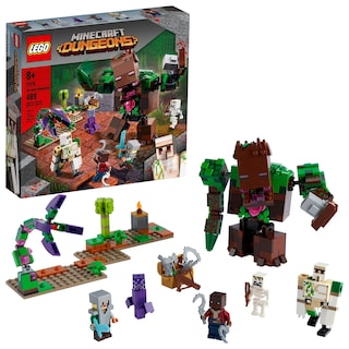 Foto 1 | Kit de Construcción Lego Minecraft The Jungle Abomination 21176 - Venta Internacional