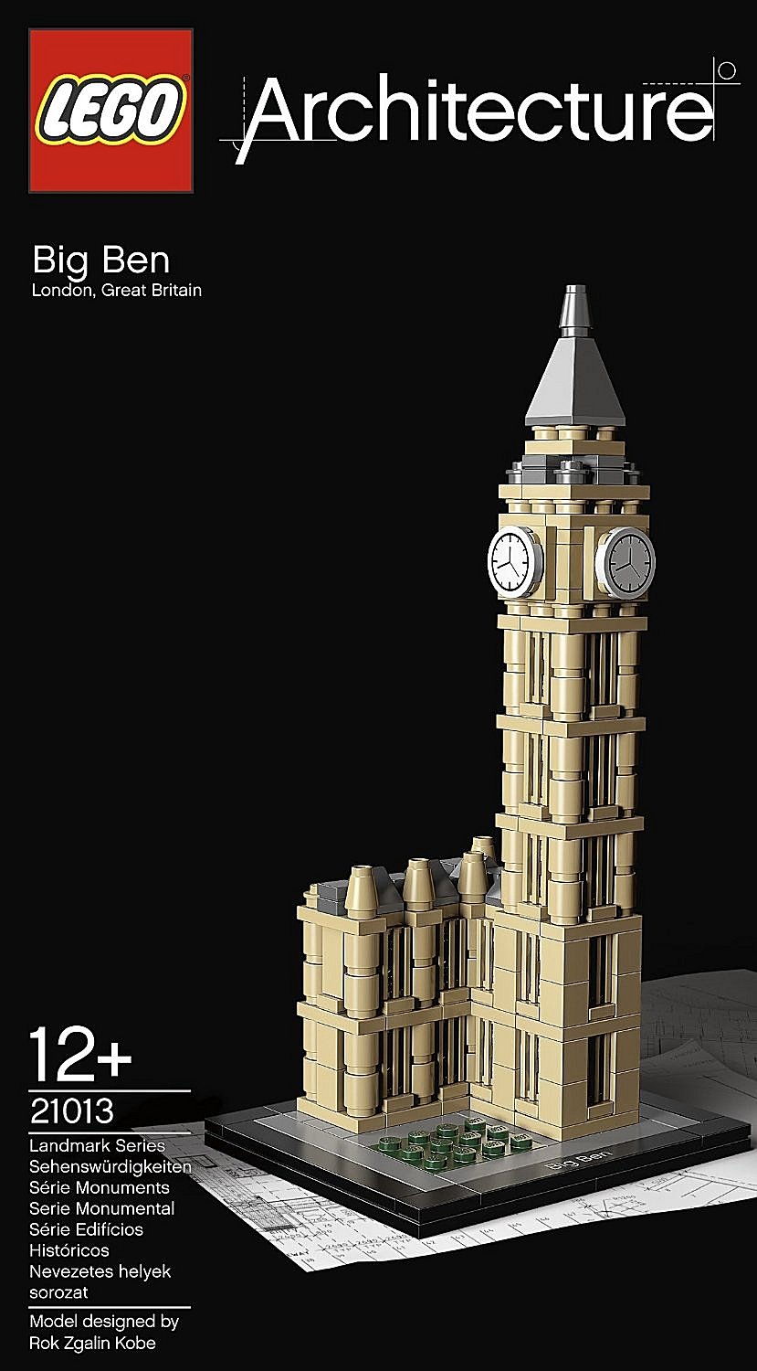 Foto 7 pulgar | Juego de Bloques Big Ben Lego Architecture 19.4 cm de Altura - Venta Internacional