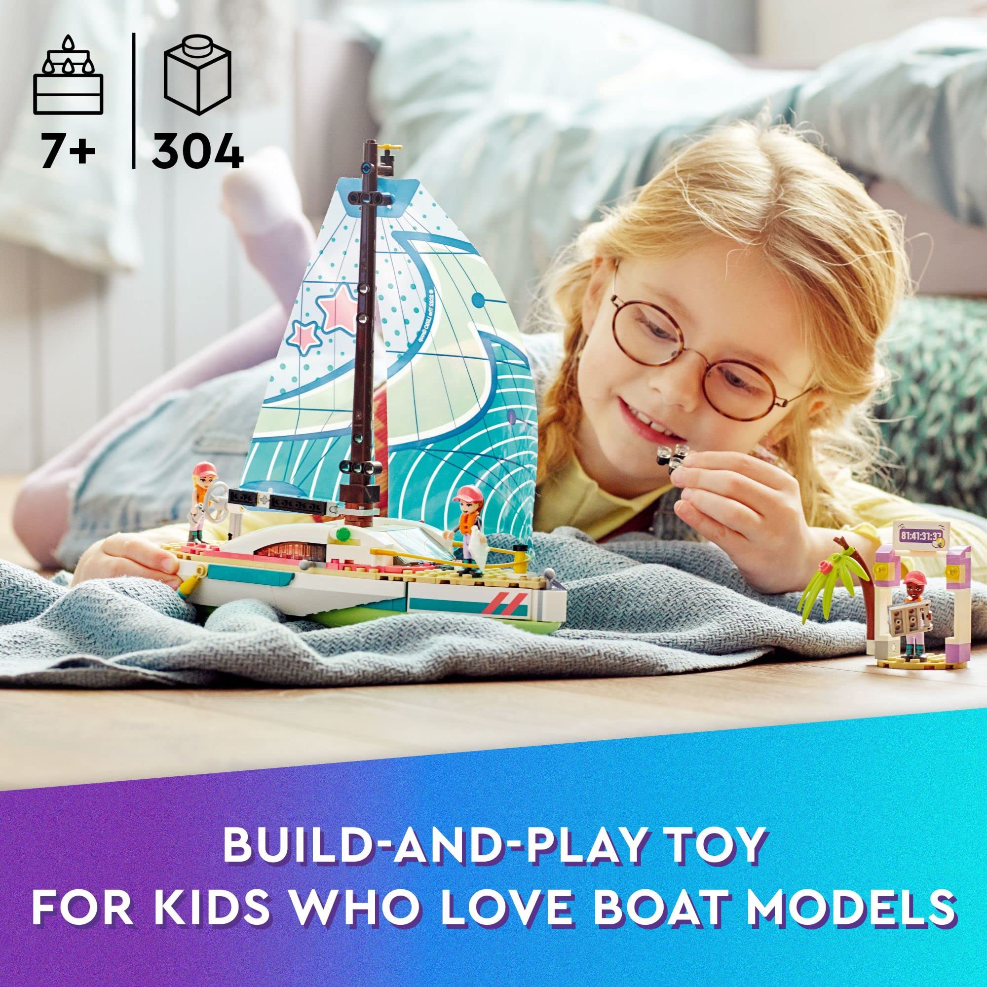 Foto 3 pulgar | Lego Friends Stephanie's Sailing Adventure 41716 - Venta Internacional