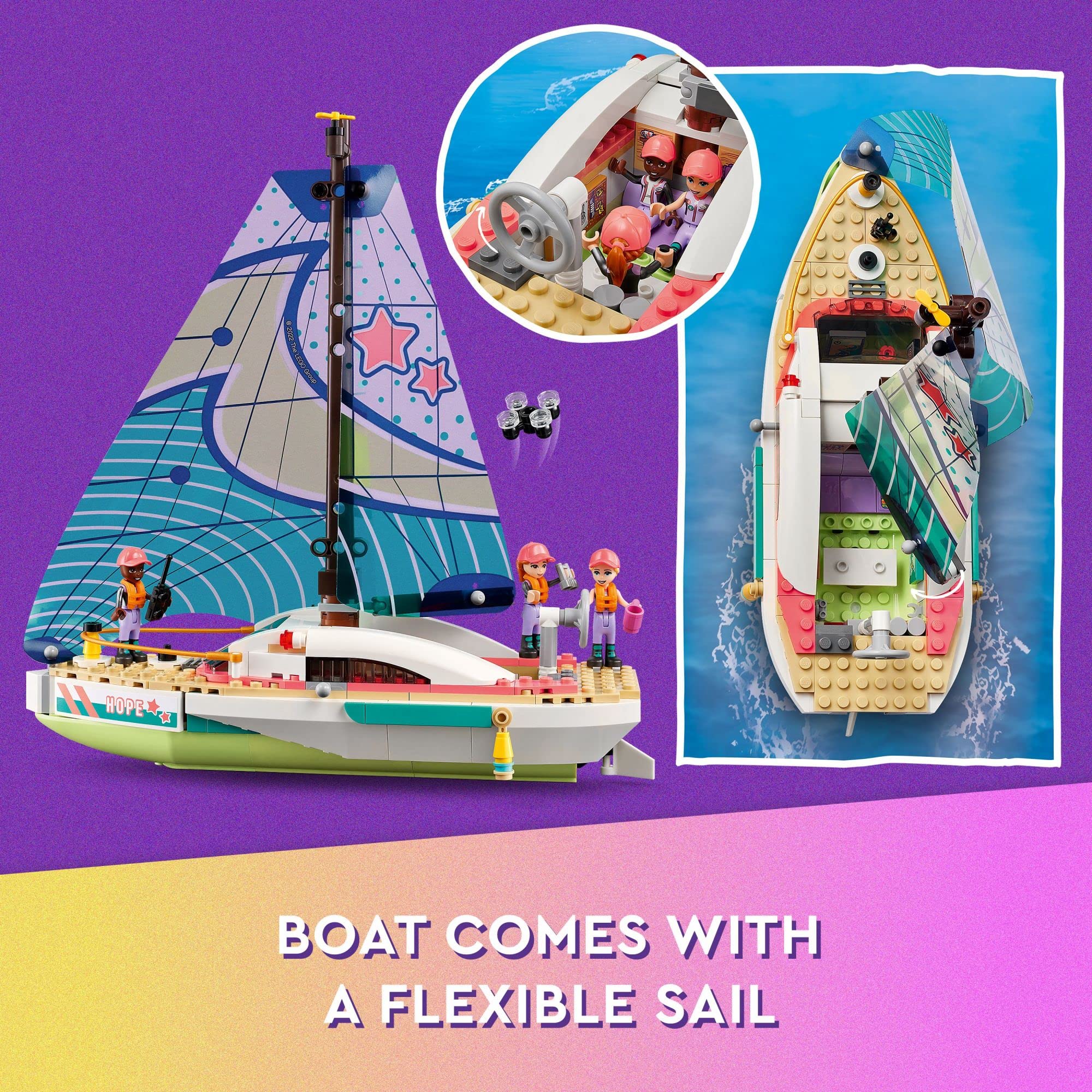 Foto 5 pulgar | Lego Friends Stephanie's Sailing Adventure 41716 - Venta Internacional