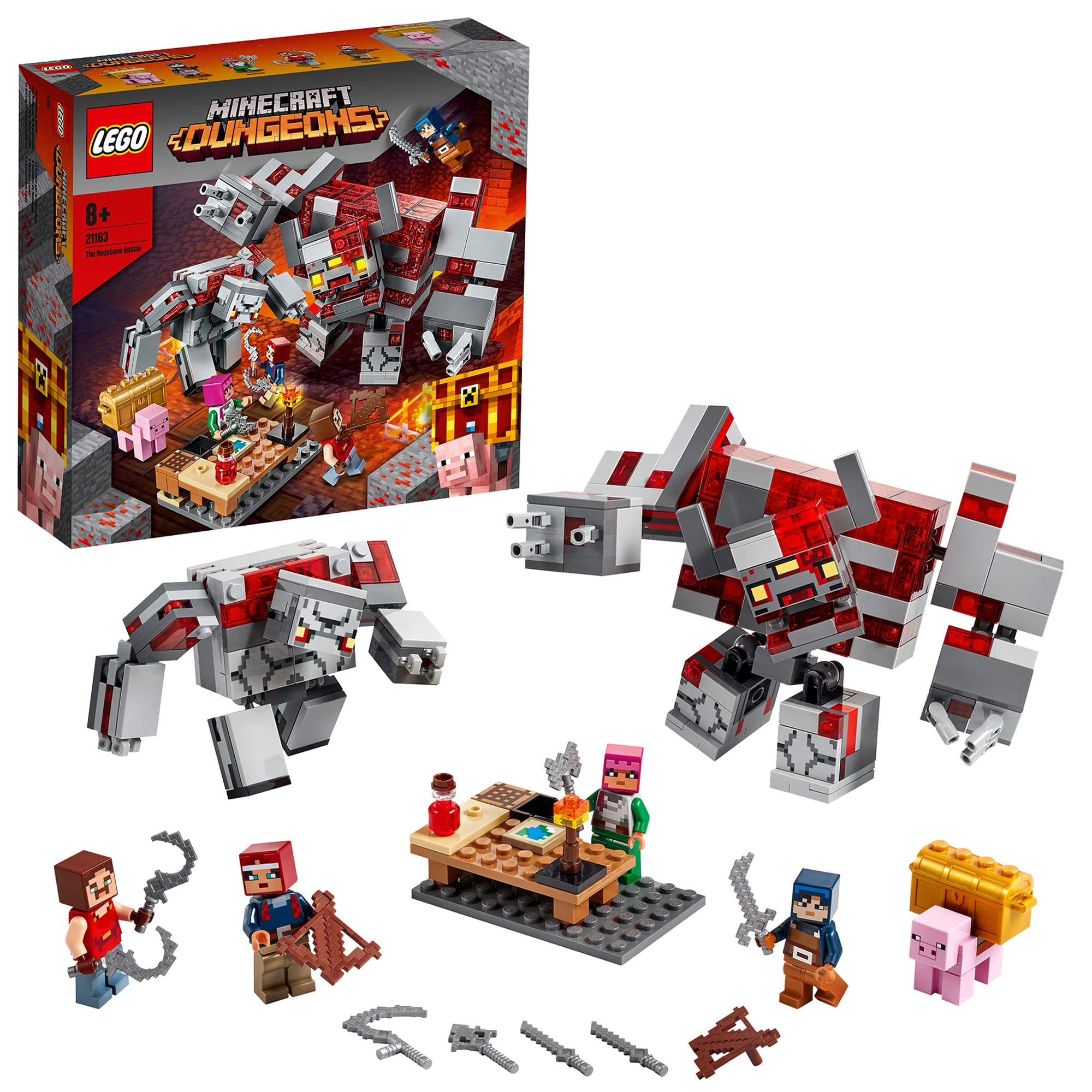 Lego 21163 Minecraft La Batalla De Redstone - Venta Internacional.