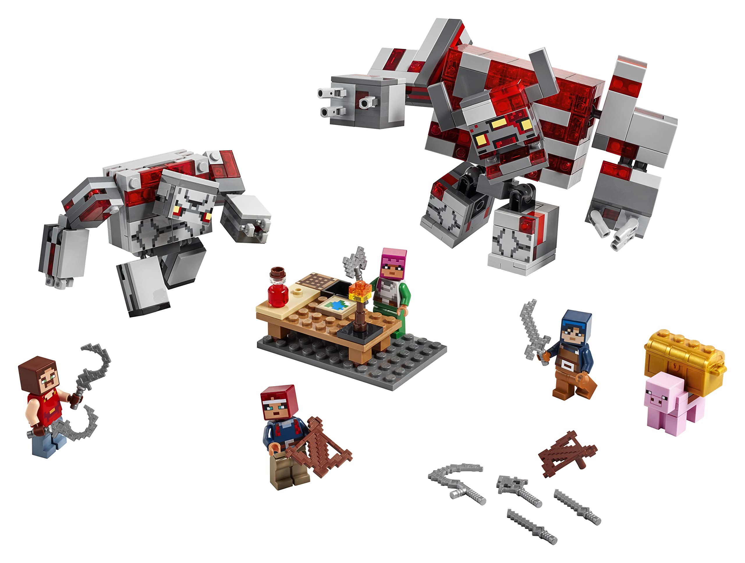 Foto 4 pulgar | Lego 21163 Minecraft La Batalla De Redstone - Venta Internacional.