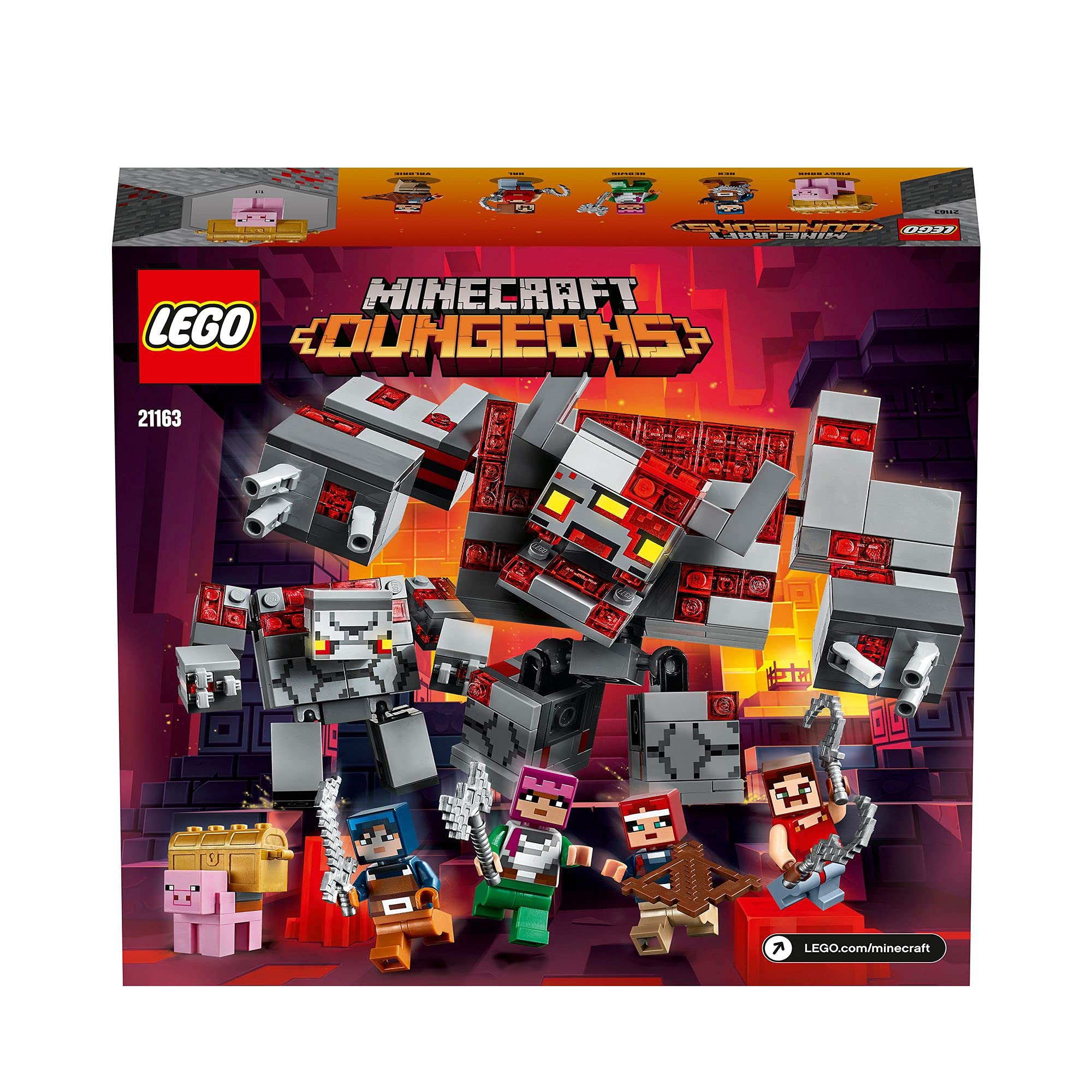 Foto 8 pulgar | Lego 21163 Minecraft La Batalla De Redstone - Venta Internacional.